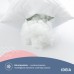 Набір подушок Nordic Comfort+ 50 x 70 см. - 2 шт., білі з блискавкою, антиалергенне волокно + подарунок 200 г. наповнювача