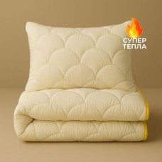 Набір ПОПКОРН IDEIA ковдра 140x200 см + подушка 50x70 см з кукурудзяним наповнювачем, антиалергенний, супер теплий Набір ПОПКОРН IDEIA ковдра 140x200 см + подушка 50x70 см з кукурудзяним наповнювачем, антиалергенний, супер теплий