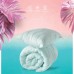 Набір Tropical IDEIA, полуторна ковдра 140 x 210 см + подушка 50 x 70 см, антиалергенний, всесезонний м’ята