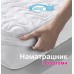 Наматрацник Лелека Хмаринка з бортом, 90x200 см, ранфорс, холлофайбер Наматрацник Лелека Хмаринка з бортом, 90x200 см, ранфорс, холлофайбер