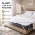 Наматрацник готельний Аква Стоп IDEIA, 200x200 см євро, з гумками по кутах, непромокальний Наматрацник готельний Аква Стоп IDEIA, 200x200 см євро, з гумками по кутах, непромокальний