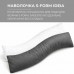 Наволочка для подушки S-Form IDEIA 40 x 130 см, сатин, 100% бавовна, на блискавці, графіт Наволочка для подушки S-Form IDEIA 40 x 130 см, сатин, 100% бавовна, на блискавці, графіт