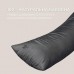 Наволочка для подушки S-Form IDEIA 40 x 130 см, сатин, 100% бавовна, на блискавці, графіт Наволочка для подушки S-Form IDEIA 40 x 130 см, сатин, 100% бавовна, на блискавці, графіт