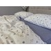 Комплект постільної білизни Turkish Cotton Ностальгія, лавандовий