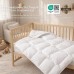 Ковдра дитяча в ліжечко Soft PAPAELLA, 100 x 135 см, штучний пух, антиалергенна, супер м’яка, тепла, біла Ковдра дитяча в ліжечко Soft PAPAELLA, 100 x 135 см, штучний пух, антиалергенна, супер м’яка, тепла, біла