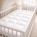 Ковдра дитяча в ліжечко Soft PAPAELLA, 100 x 135 см, штучний пух, антиалергенна, супер м’яка, тепла, біла Ковдра дитяча в ліжечко Soft PAPAELLA, 100 x 135 см, штучний пух, антиалергенна, супер м’яка, тепла, біла
