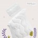 Ковдра дитяча 100 x 135 см у ліжечко, зигзаг біла, Comfort ТM PAPAELLA Ковдра дитяча 100 x 135 см у ліжечко, зигзаг біла, Comfort ТM PAPAELLA