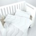 Ковдра дитяча 100 x 135 см у ліжечко, зигзаг біла, Comfort ТM PAPAELLA Ковдра дитяча 100 x 135 см у ліжечко, зигзаг біла, Comfort ТM PAPAELLA