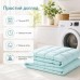 Ковдра літня IDEIA Tropical 175x210 см (двоспальна), штучний лебединий пух, легка, гіпоалергенна, блакитна Ковдра літня IDEIA Tropical 175x210 см (двоспальна), штучний лебединий пух, легка, гіпоалергенна, блакитна