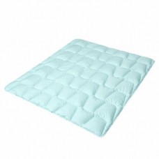 Ковдра літня IDEIA Tropical 200x220 см (євро), штучний лебединий пух, легка, гіпоалергенна, блакитна Ковдра літня IDEIA Tropical 200x220 см (євро), штучний лебединий пух, легка, гіпоалергенна, блакитна
