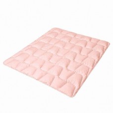 Ковдра літня IDEIA Tropical 200x220 см (євро), штучний лебединий пух, легка, гіпоалергенна, рожева Ковдра літня IDEIA Tropical 200x220 см (євро), штучний лебединий пух, легка, гіпоалергенна, рожева