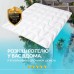 Ковдра зимова полуторна 140 x 210 см IDEIA штучний лебединий пух, тепла біла ковдра Ковдра зимова полуторна 140 x 210 см IDEIA штучний лебединий пух, тепла біла ковдра
