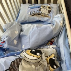 Комплект постільної білизни Owl, cotton Комплект постільної білизни Owl, cotton