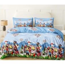 Комплект постільної білизни Щенячий патруль NEW, PAW Patrol, бязь, ТМ Комфорт-текстиль Комплект постільної білизни Щенячий патруль NEW, PAW Patrol, бязь, ТМ Комфорт-текстиль
