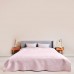 Плед покривало бавовняне Adina TM IDEIA 200 x 220 см пудра