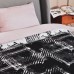 Плед покривало бавовняне Kassandra TM IDEIA 150 x 220 см чорний Плед покривало бавовняне Kassandra TM IDEIA 150 x 220 см чорний