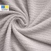Плед простирадло IDEIA, 220 x 235 см, для ліжка, дивана, пляжу, бавовна, сірий