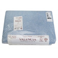 Плед Валенсія, 170 x 210 см, двоспальний, 13/BOUCLE біл-сір. блак., ТМ Vladi Плед Валенсія, 170 x 210 см, двоспальний, 13/BOUCLE біл-сір. блак., ТМ Vladi