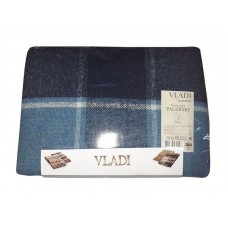 Плед Vladi Palermo 140х200 (SOFA білий-сір.блак-т.син) Плед Vladi Palermo 140х200 (SOFA білий-сір.блак-т.син)