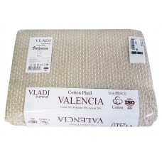 Плед Vladi Валенсія, 170x210 см, двоспальний, 13/BOUCLE біло-пісочний Плед Vladi Валенсія, 170x210 см, двоспальний, 13/BOUCLE біло-пісочний