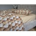 Комплект постільної білизни Плетені Сердечки Cotton 5D бежевий Комплект постільної білизни Плетені Сердечки Cotton 5D бежевий