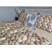 Комплект постільної білизни Плетені Сердечки Cotton 5D бежевий Комплект постільної білизни Плетені Сердечки Cotton 5D бежевий