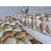 Комплект постільної білизни Плетені Сердечки Cotton 5D молочний Комплект постільної білизни Плетені Сердечки Cotton 5D молочний