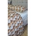 Комплект постільної білизни Плетені Сердечки Cotton 5D молочний Комплект постільної білизни Плетені Сердечки Cotton 5D молочний