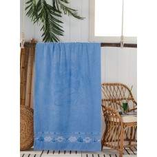 Пляжний рушник Philippus Beach Towel 90 x 170 блакитний Пляжний рушник Philippus Beach Towel 90 x 170 блакитний