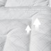 Подушка Antistatic Sleep 50 x 70 см, антистатична тканина, штучний пух, з блискавкою, ТМ IDEIA