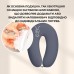 U-подібна подушка для вагітних SeiDesign 30 x 190 см, для сну та годування, бавовна, знімна наволочка, темно-сіра U-подібна подушка для вагітних SeiDesign 30 x 190 см, для сну та годування, бавовна, знімна наволочка, темно-сіра
