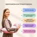 Подушка для годування диван 60 x 70 x 16 см бавовна антиалергенне волокно, для зручності мами, з блискавкою