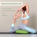 Подушка для йоги та медитації з гречаною лузгою ТМ IDEIA, 46 x 25 x 10 см салат