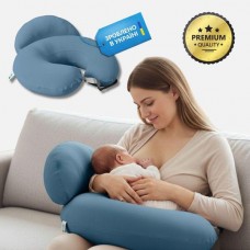 Подушка для годування диван, 60 x 70 x 16 см, для зручності мами, з блискавкою, м’ятна, ТМ Sei Design Подушка для годування диван, 60 x 70 x 16 см, для зручності мами, з блискавкою, м’ятна, ТМ Sei Design