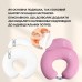 Подушка для годування IDEIA диван, антиалергенна бавовняна, 60x70x16 см, на блискавці, колір пудра Подушка для годування IDEIA диван, антиалергенна бавовняна, 60x70x16 см, на блискавці, колір пудра