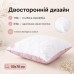 Подушка для сну 50 x 70 см. Soft Преміум, двостороння, аналог лебединого пуху, стьобана, ТМ IDEIA