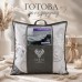 Подушка для сну 70 x 70 см пухова, 30% пух 70% перо, 100% бавовна, ТМ IDEIA Подушка для сну 70 x 70 см пухова, 30% пух 70% перо, 100% бавовна, ТМ IDEIA