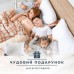 Подушка для сну Air Dream Classic ТМ IDEIA 50 x 70 см троянди