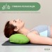 Подушка для йоги та медитації з гречаною лузгою ТМ IDEIA, 46 x 25 x 10 см чорний Подушка для йоги та медитації з гречаною лузгою ТМ IDEIA, 46 x 25 x 10 см чорний