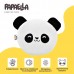 Подушка грілка Обіймашка з насінням льону ТM PAPAELLA 18 x 18 см панда Подушка грілка Обіймашка з насінням льону ТM PAPAELLA 18 x 18 см панда