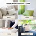 Подушка NORDIC CLASSIC 60 x 60 см IDEIA антиалергенне волокно білий