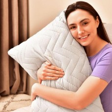 Подушка NORDIC COMFORT+ ТМ IDEIA 50 x 70 см на блискавці сірий перламутровий Подушка NORDIC COMFORT+ ТМ IDEIA 50 x 70 см на блискавці сірий перламутровий