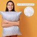 Подушка NORDIC COMFORT+ ТМ IDEIA 50 x 70 см на блискавці сірий перламутровий Подушка NORDIC COMFORT+ ТМ IDEIA 50 x 70 см на блискавці сірий перламутровий