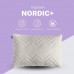 Подушка NORDIC COMFORT+ ТМ IDEIA 50 x 70 см на блискавці сірий перламутровий Подушка NORDIC COMFORT+ ТМ IDEIA 50 x 70 см на блискавці сірий перламутровий