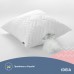 Подушка Nordic Comfort+, 70 x 70 см, антиалергенне волокно, на блискавці, біла, ТМ IDEIA