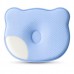Подушка ортопедична дитяча BabyComfort 27 x 22 x 3 см, з ефектом пам’яті, блакитна у формі ведмедика, ТМ PAPAELLA