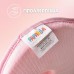 Подушка ортопедична дитяча BabyComfort 27 x 22 x 3 см, з ефектом пам’яті, рожева у формі ведмедика, ТМ PAPAELLA
