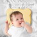 Подушка ортопедична дитяча BabyComfort 27 x 22 x 3 см, з ефектом пам’яті, жовта у формі ведмедика, ТМ PAPAELLA