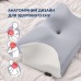 Подушка ортопедична ErgoSleep 61 x 34 x 12 см IDEIA анатомічна з ефектом памяті на боці, спині та животі, з наволочкою Подушка ортопедична ErgoSleep 61 x 34 x 12 см IDEIA анатомічна з ефектом памяті на боці, спині та животі, з наволочкою