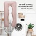 Подушка П-подібна для сну та відпочинку стьобана 140 x 75 x 20 см, U-shape, з наволочкою на блискавці, антиалергенна